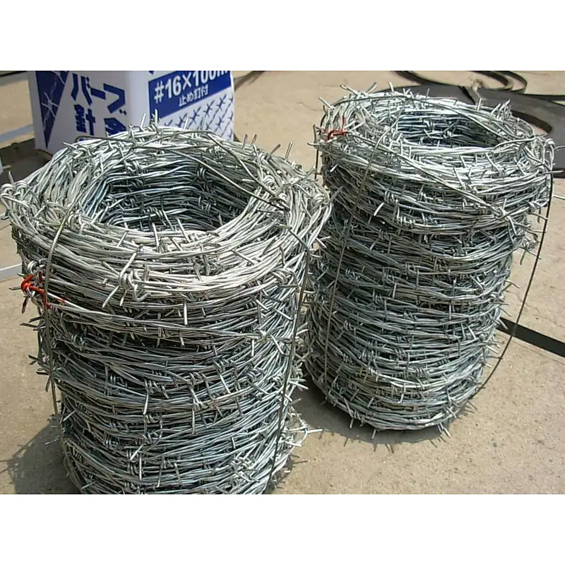 HOT DIPPED GALVANIZED BARBED WIRE