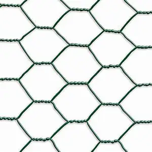 PVC COATED HEXAGONAL WIRE NETTING