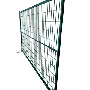 PVC Coated Temporary Fence pvc coated temporary fence powder coated temporary fence metal temporary fence