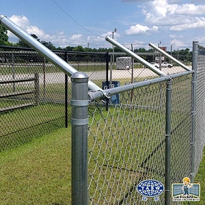 ELECTRO GALVANIZED CHAIN LINK FENCE