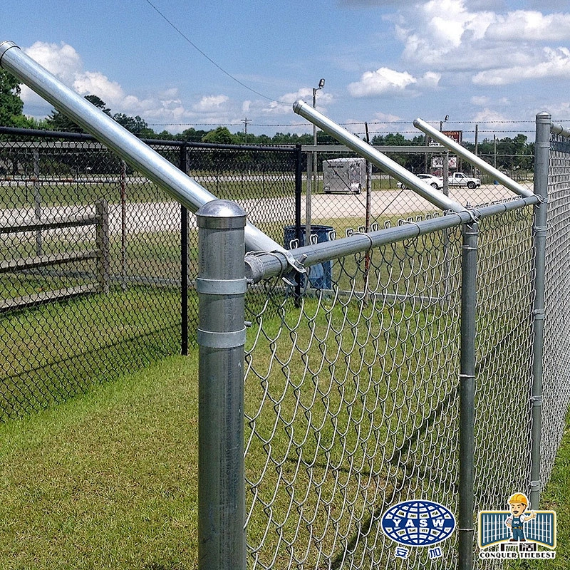 ELECTRO GALVANIZED CHAIN LINK FENCE