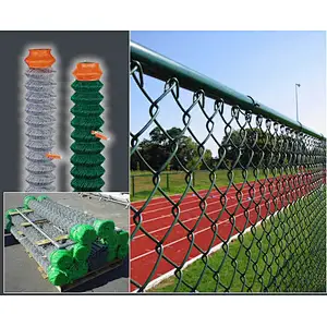 PVC COATED CHAIN LINK FENCE