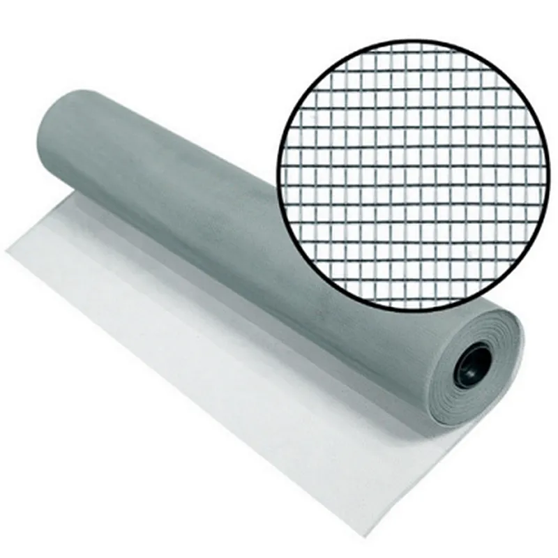 Galvanized window screen mesh