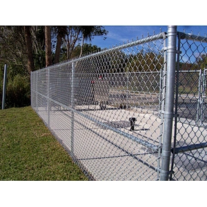 HOT DIPPED GALVANIZED CHAIN LINK FENCE