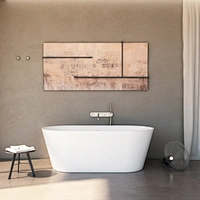 Idro Collection Solid Surface Freestanding Bathtub
