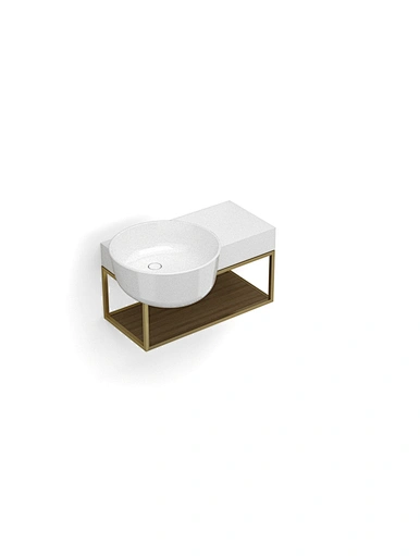 bathroom basin shelf