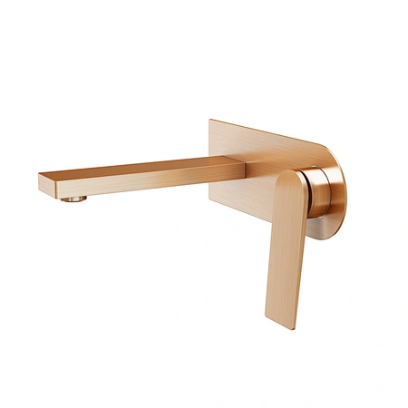 Wall-mount basin mixer