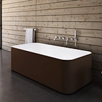 Garda Collection Solid Surface Freestanding Bathtub