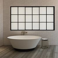 Miseenplace Solid Surface Floorstanding Bathtub