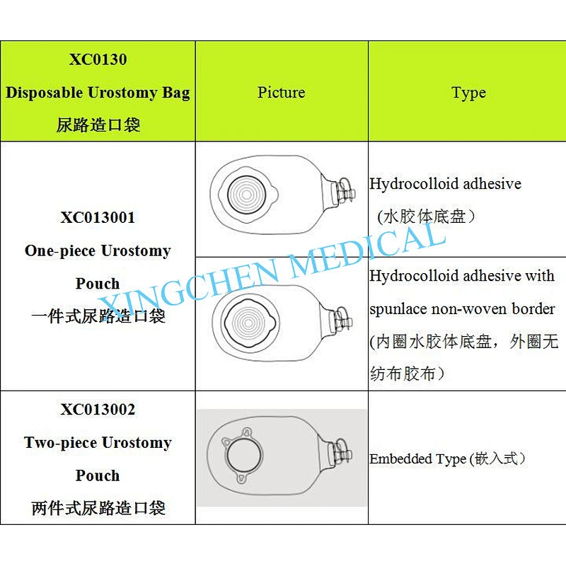 XC0130 Disposable Urostomy Bag