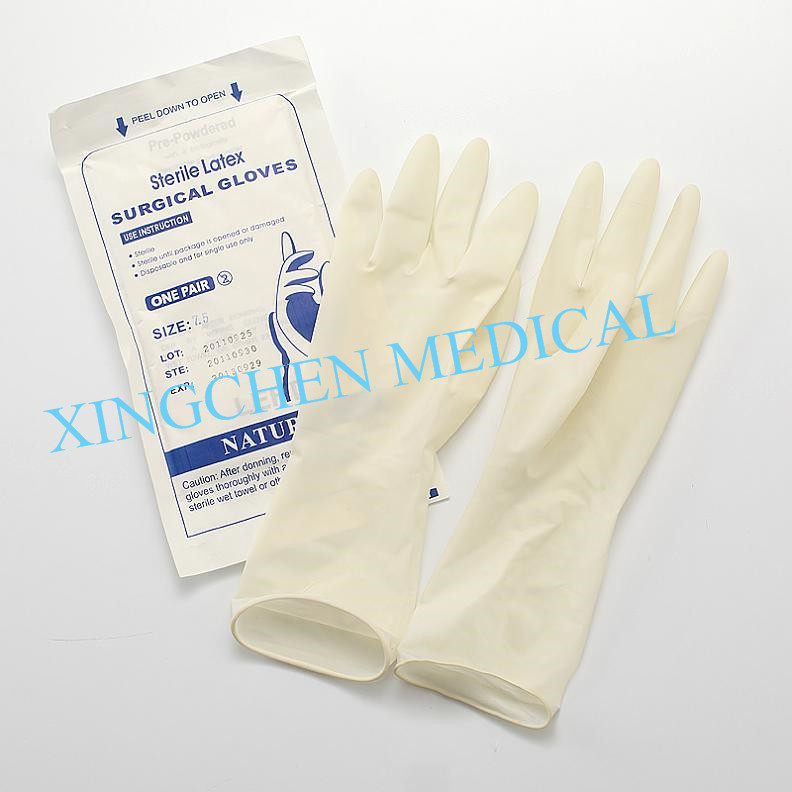 XC0505 Latex Surgical Gloves