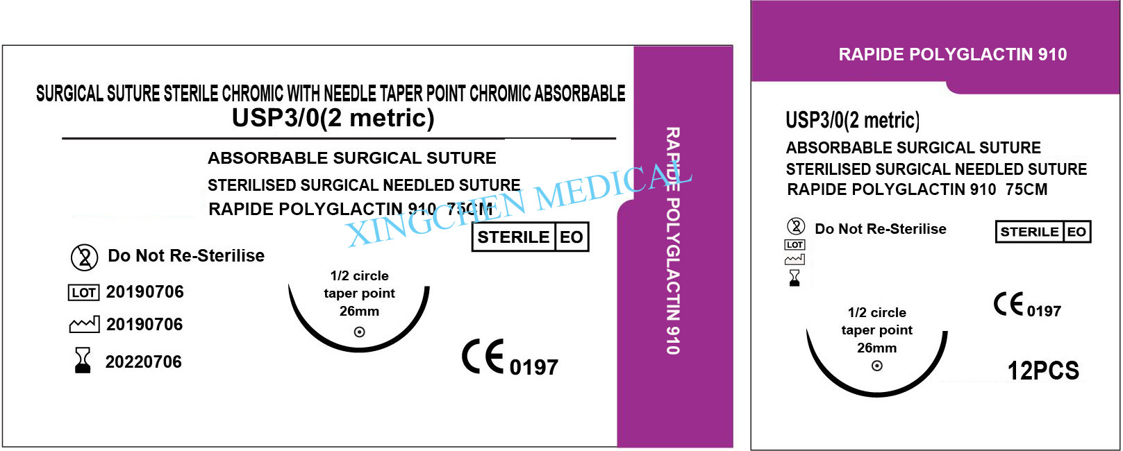 XC0427 Rapide Polyglactin 910