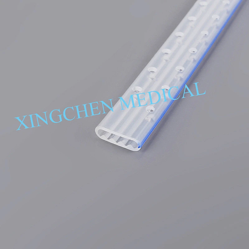 XC0450 Silicone Flat Perforated Drain
