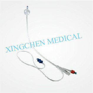 XC0306 2-way Silicone Foley Catheter with Temperature Sensor