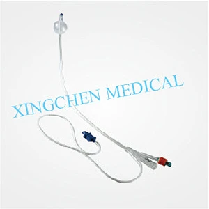 XC0306 2-way Silicone Foley Catheter with Temperature Sensor