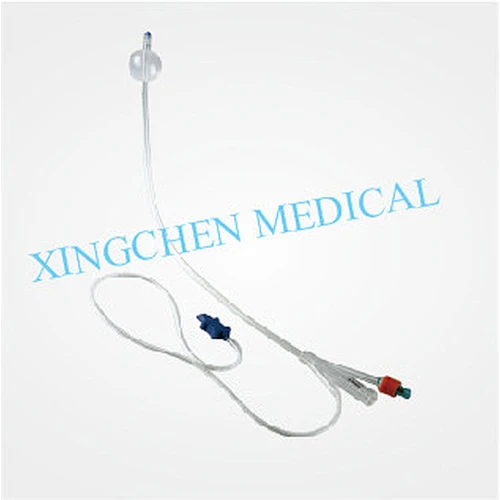 XC0306 2-way Silicone Foley Catheter with Temperature Sensor