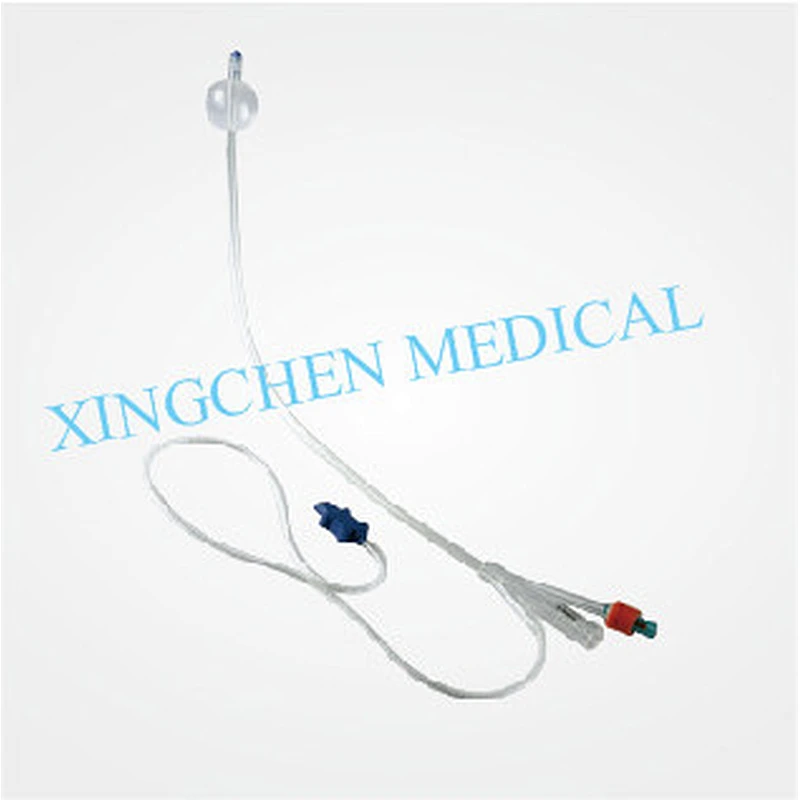 XC0306 2-way Silicone Foley Catheter with Temperature Sensor