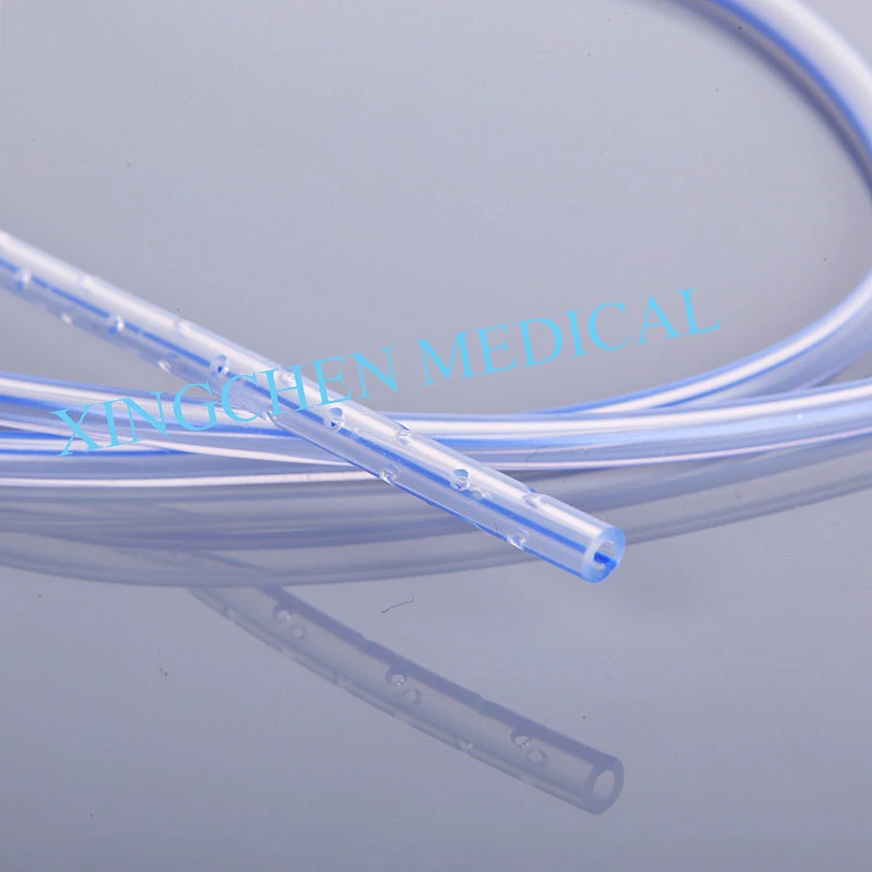 XC0449 Silicone Round Perforated Drains