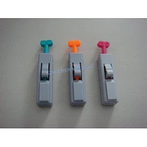 XC1118  Button Type Safety Blood Lancet