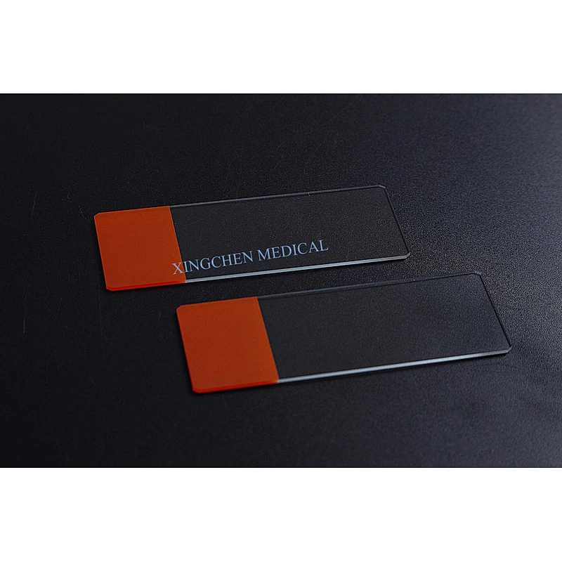 XC1205  Color Frosted Microscope Slides