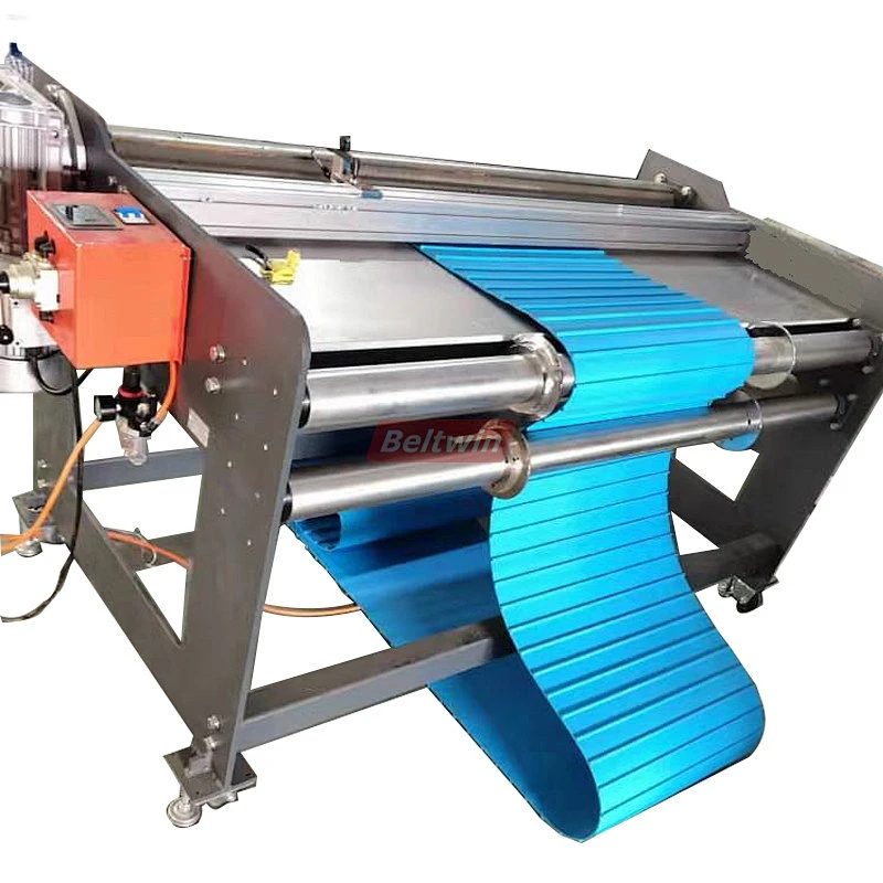Cortador de Correia de Acionamento Positivo, Máquina de Corte de Correia de PU Homogêneo