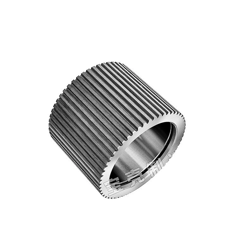 Fish scale shaped roller rings for animal feed machine