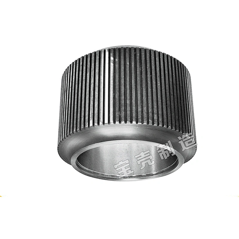 Reliable quality customized alloy steel forging roller shell for animal feed machinery