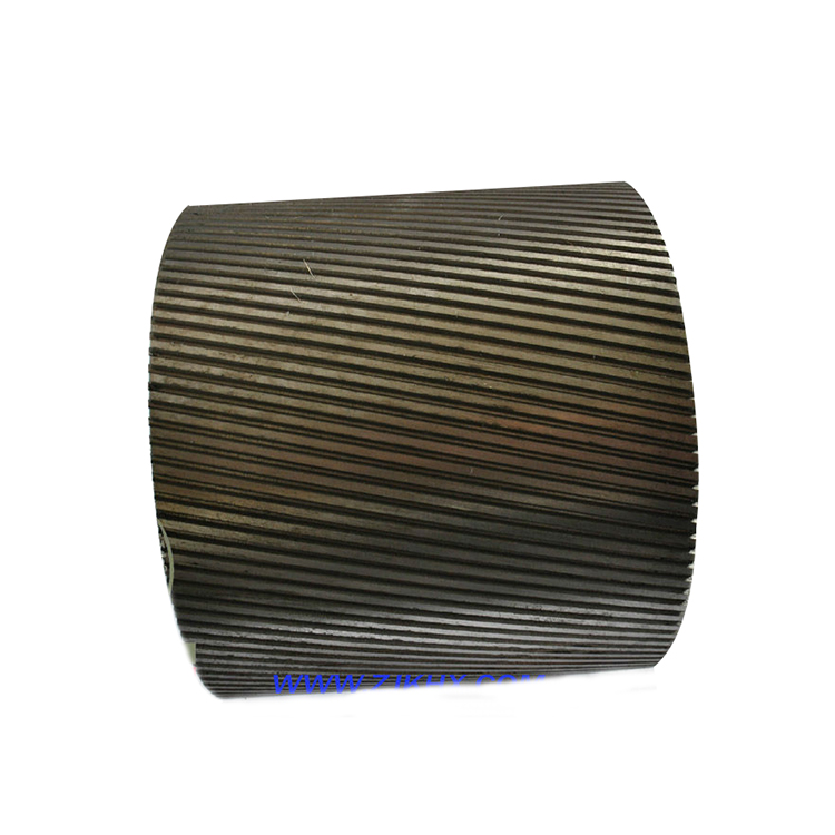 Fish scale shaped roller rings for animal feed machine