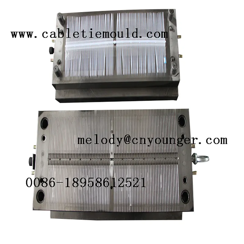 Disposable Plastic Zip Binding nylon cable tie mould.Manufacturer sizes nylon cable tie mould