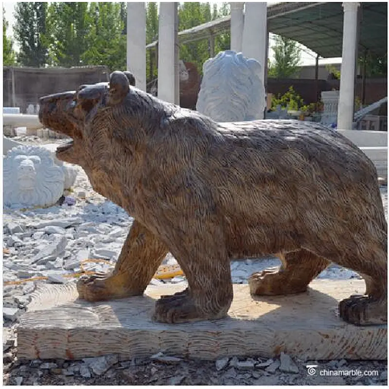 stone bear sculpture/garden decoration sculpture for sale