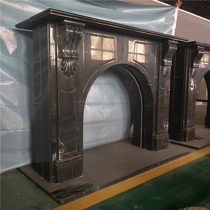 Indoor Large Marble Fireplaces Surround Design/natural marble mantles