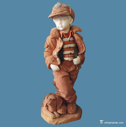 children sculpture/children statue/stone carving and sculpture