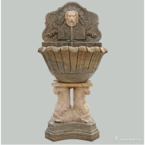 wall fountain lion head water fountain/outdoor water fountains