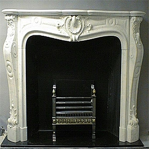 Antique Cantera Stone Fireplace Mantels For Sale/marble firplace shelft