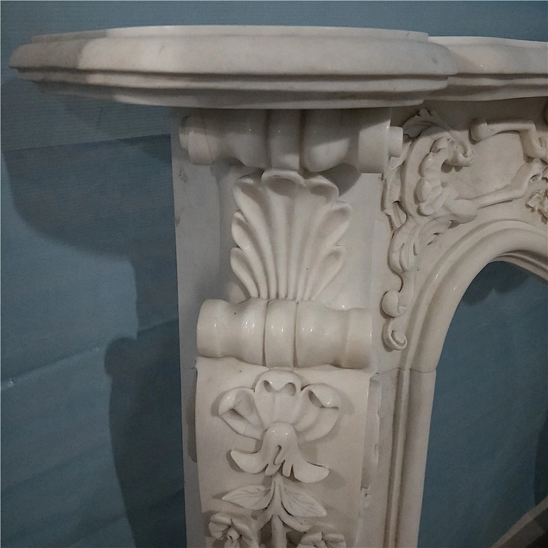 Antique Marble Fireplace Mental/white marble fireplace shelft