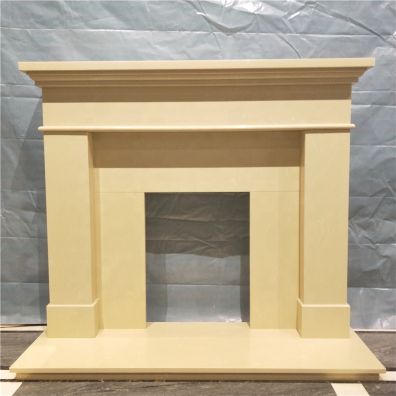 Modern Design Limestone Fireplace Mantel Shelf/fireplace surrounds