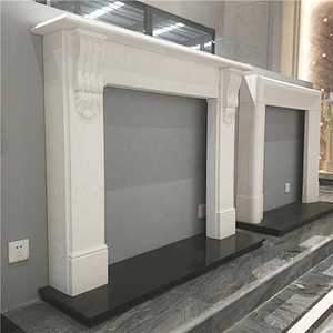 Stone Fireplace Frame Craft Carving/marble firepalce factory outlet