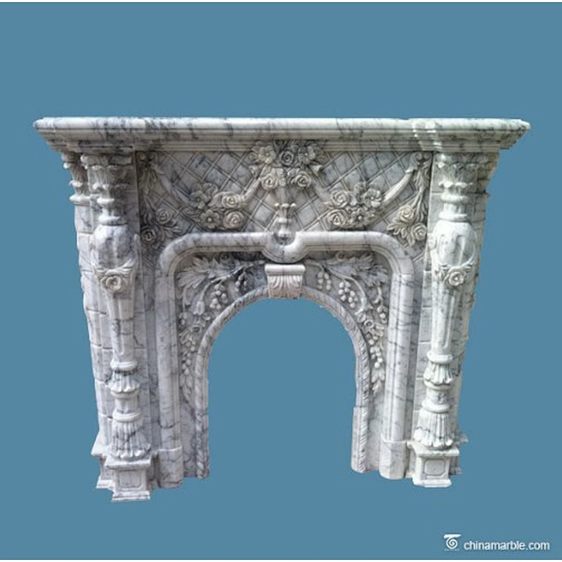free standing fireplace/fireplace mantel surround/decorative fireplace
