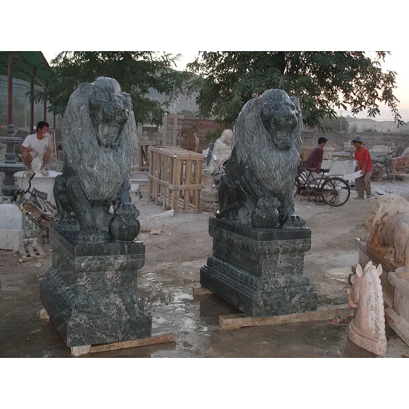 indoor lion statue/granite lion statue/lion sculpture