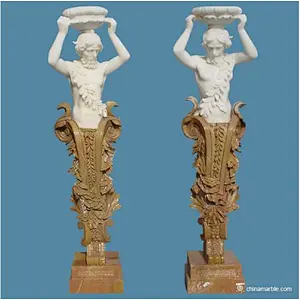 life size lady lamp statue with lamp/life size human statue