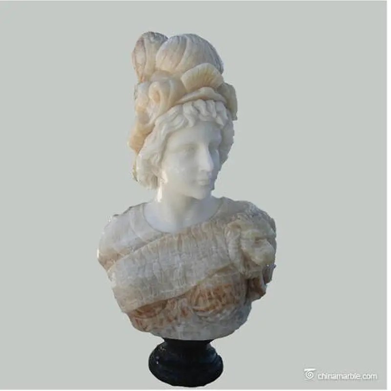 custom bust sculpture/female & male marble busts for sale/female marble bust sculptures