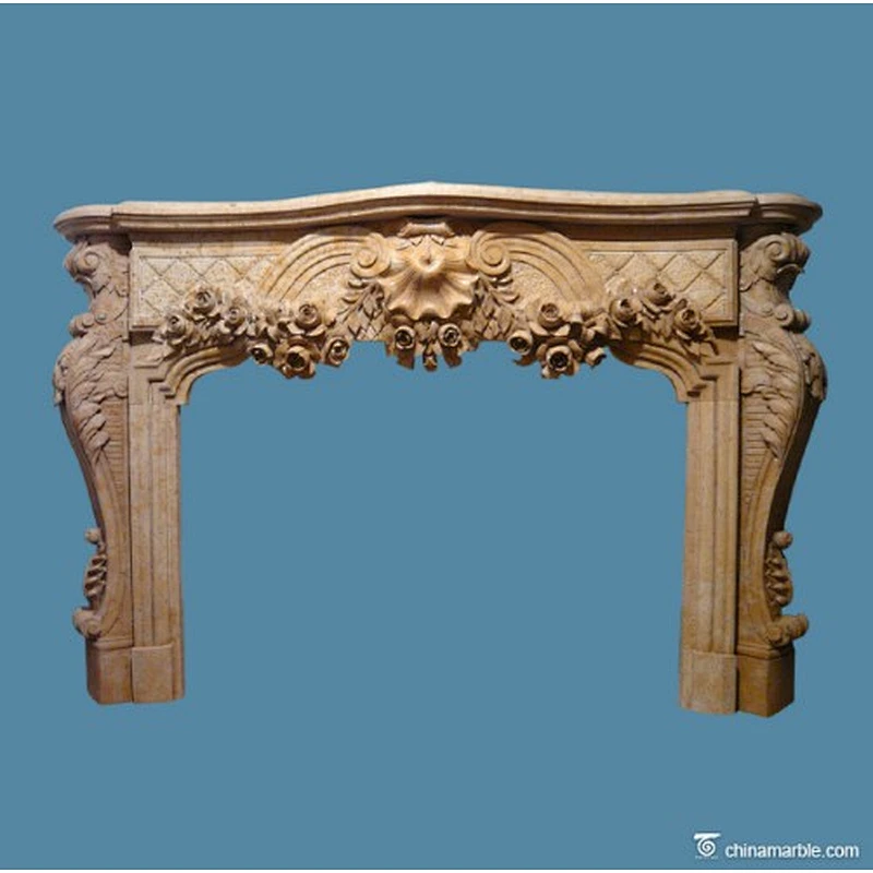 italian fireplace/mantel fireplace/marble slab fireplace surround