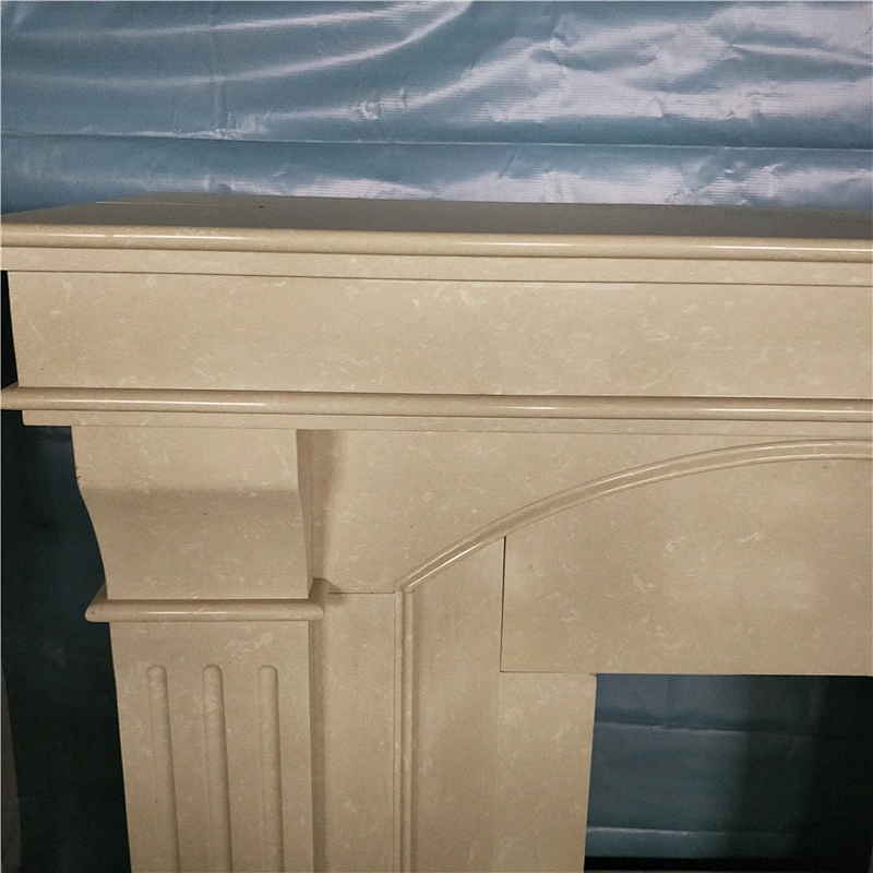 Kamin Decorative Stone Fireplace/natural marble fireplace mantel