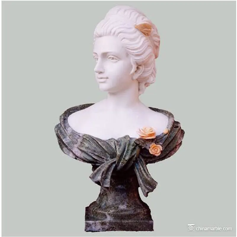 bust marble sculpture/sculpture head/greek head sculpture