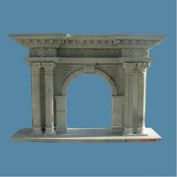 Indoor Antique Marble Fireplace Mantels For Sale/carved firplaces