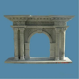 Indoor Antique Marble Fireplace Mantels For Sale/carved firplaces