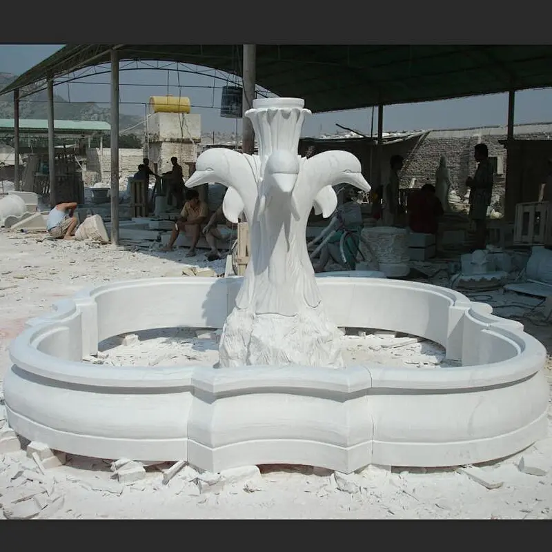 dolphin fountain/pool dolphin water fountain/dolphin garden fountain