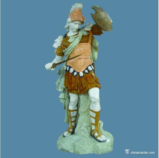 garden warrior statue/roman statue for sale greek