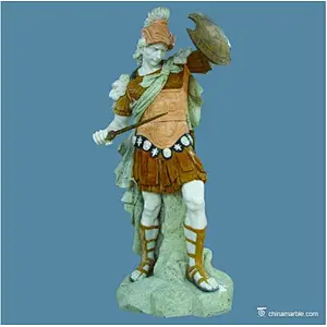 garden warrior statue/roman statue for sale greek