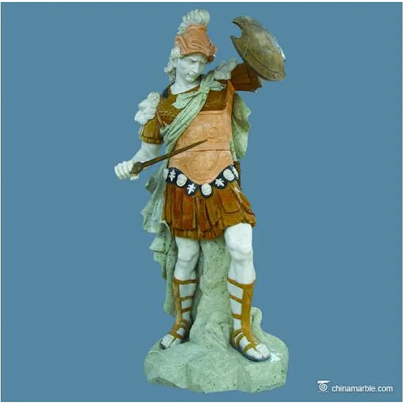 garden warrior statue/roman statue for sale greek